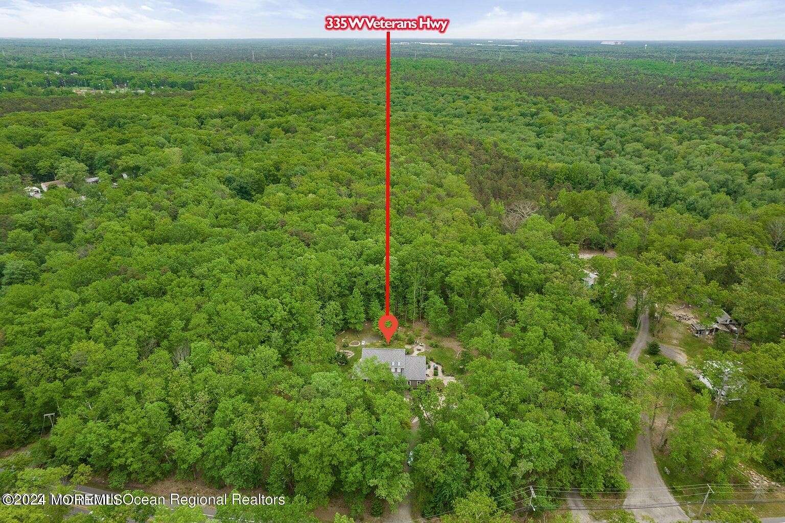 16 Acres of Land with Home for Sale in Jackson Township, New Jersey