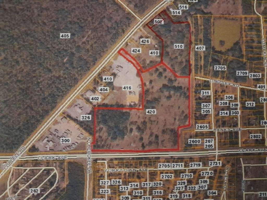 24.3 Acres of Commercial Land for Sale in Albany, Georgia