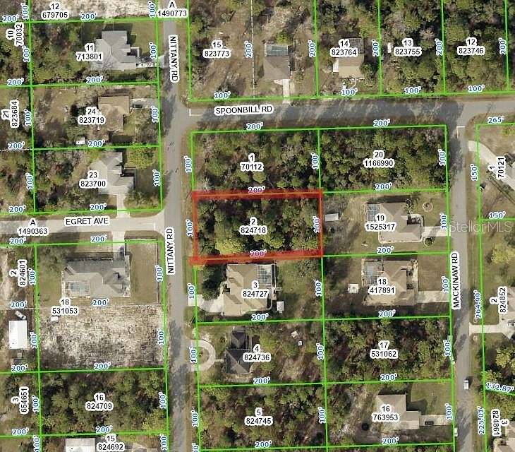 0.46 Acres of Land for Sale in Weeki Wachee, Florida