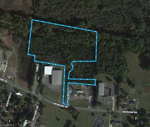 8.6 Acres of Commercial Land for Auction in King, North Carolina