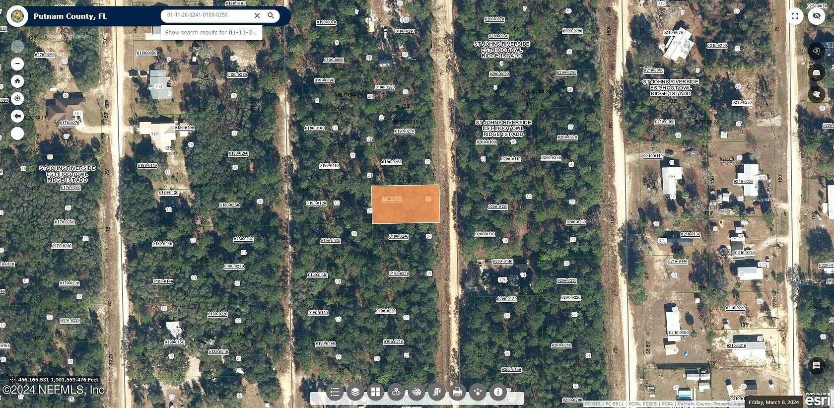 0.23 Acres of Residential Land for Sale in Satsuma, Florida