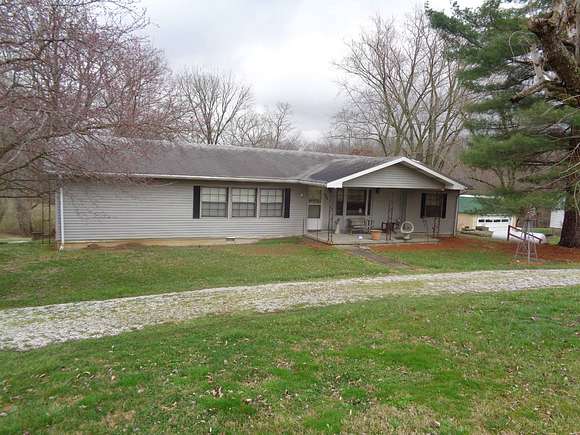 5.5 Acres of Residential Land with Home for Sale in Taswell, Indiana