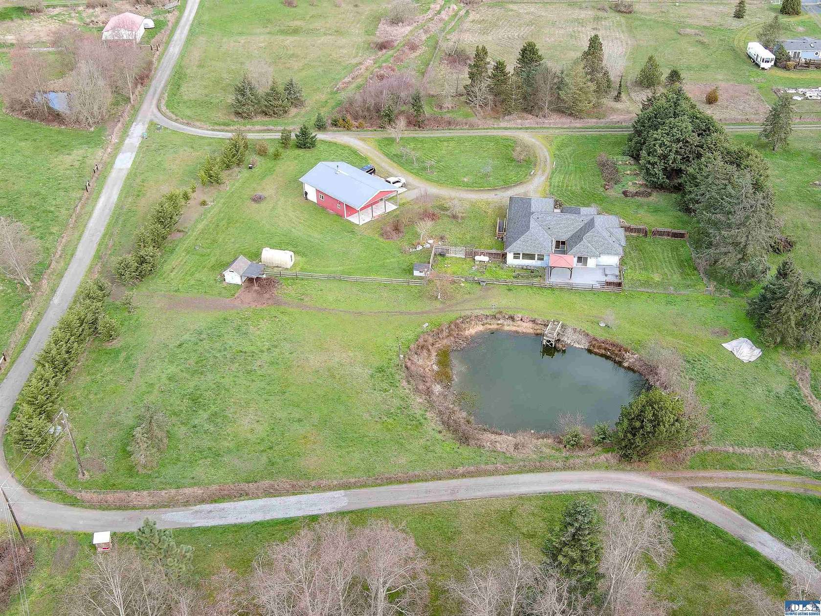 2.5 Acres of Residential Land with Home for Sale in Sequim, Washington