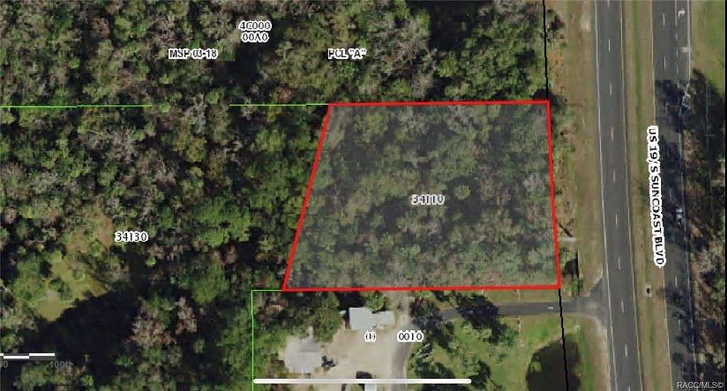 0.98 Acres of Commercial Land for Sale in Homosassa, Florida