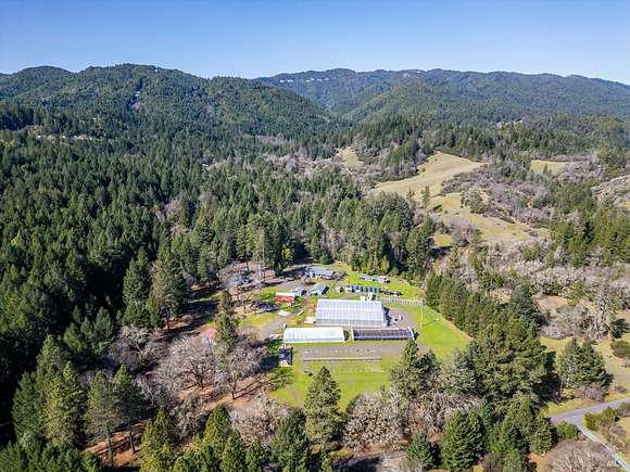 17 Acres of Land with Home for Sale in Laytonville, California