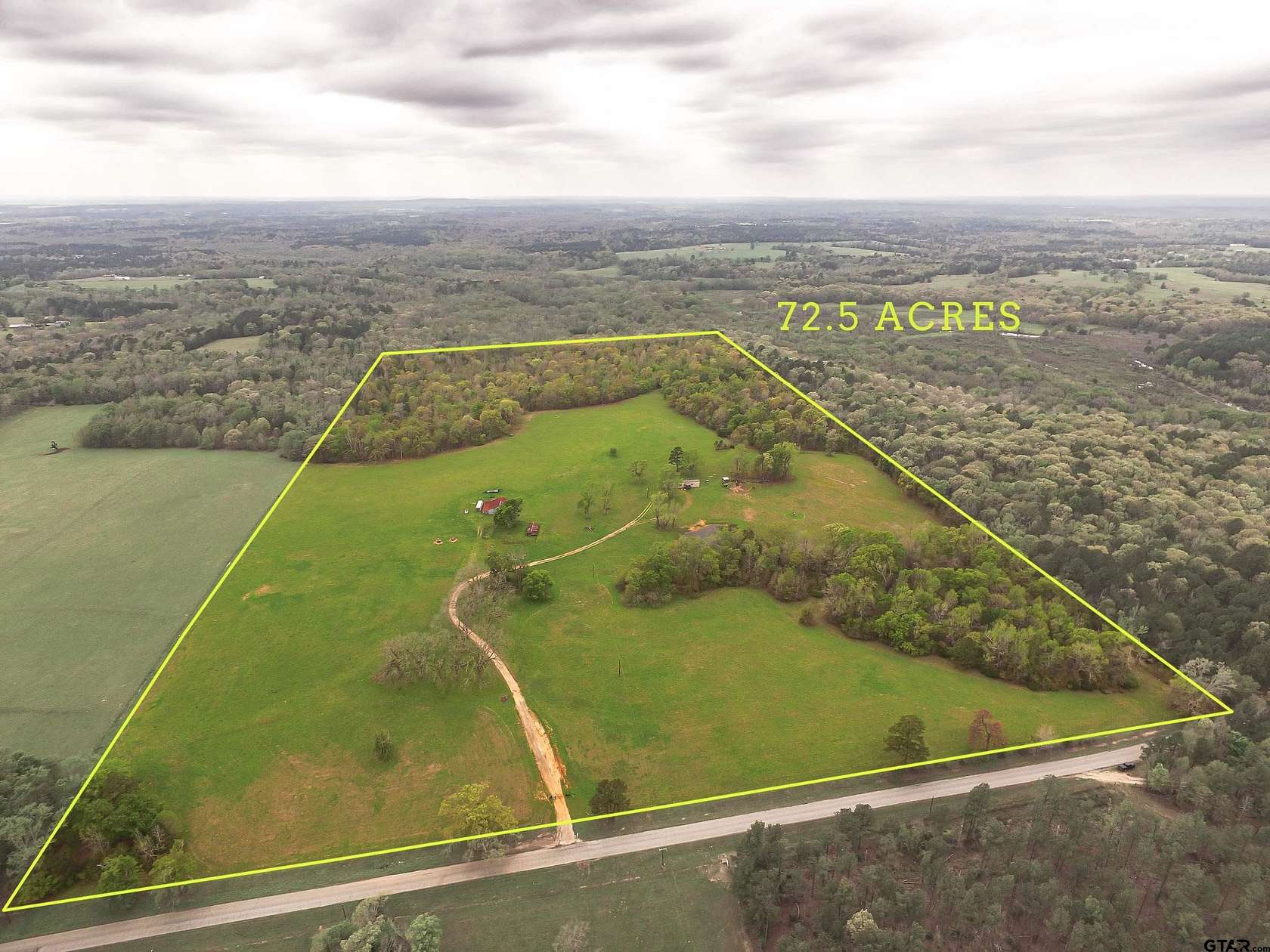72.5 Acres of Land for Sale in Gladewater, Texas