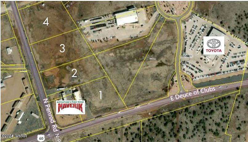 2 Acres of Commercial Land for Sale in Show Low, Arizona