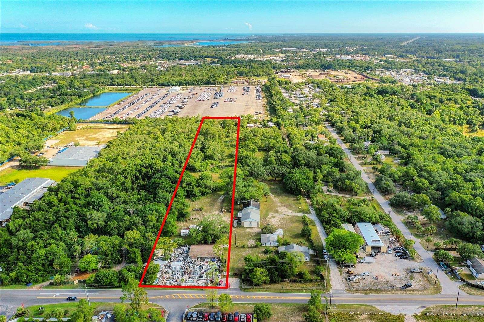 5 Acres of Improved Mixed-Use Land for Sale in Hudson, Florida