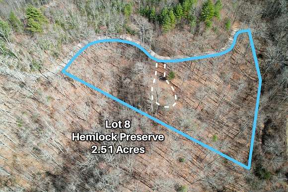 2.5 Acres of Residential Land for Sale in Ellijay Township, North Carolina
