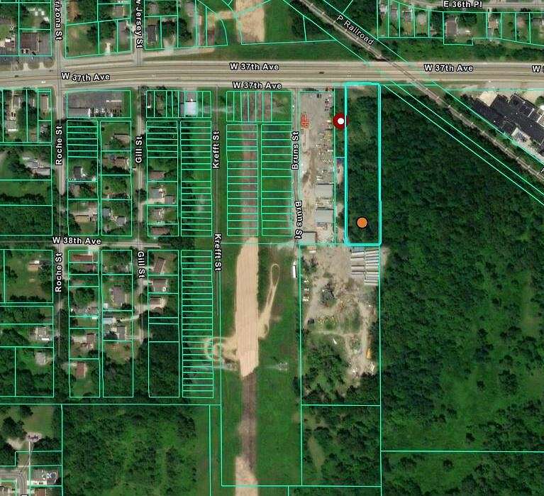 2.4 Acres of Commercial Land for Sale in Hobart, Indiana