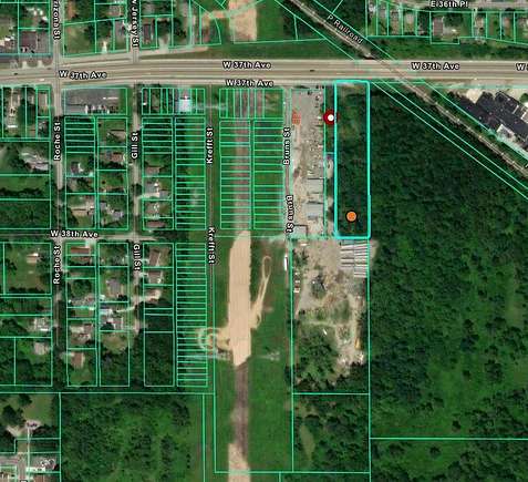 2.4 Acres of Commercial Land for Sale in Hobart, Indiana