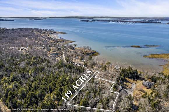 1.2 Acres of Residential Land for Sale in Harpswell Town, Maine