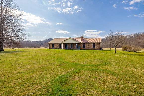 54 Acres of Land with Home for Auction in Hazel Green, Kentucky