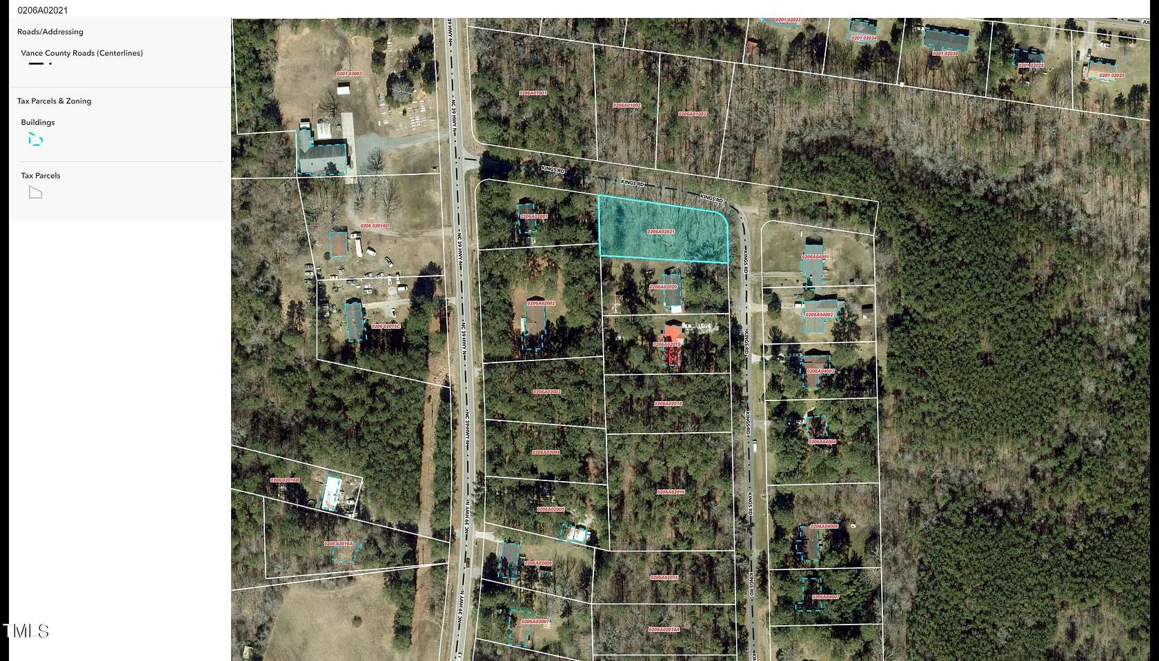 0.5 Acres of Residential Land for Sale in Henderson, North Carolina