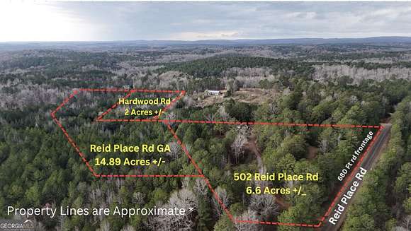 22 Acres of Recreational Land for Sale in Thomaston, Georgia