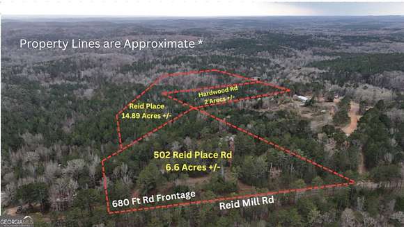 22 Acres of Recreational Land for Sale in Thomaston, Georgia