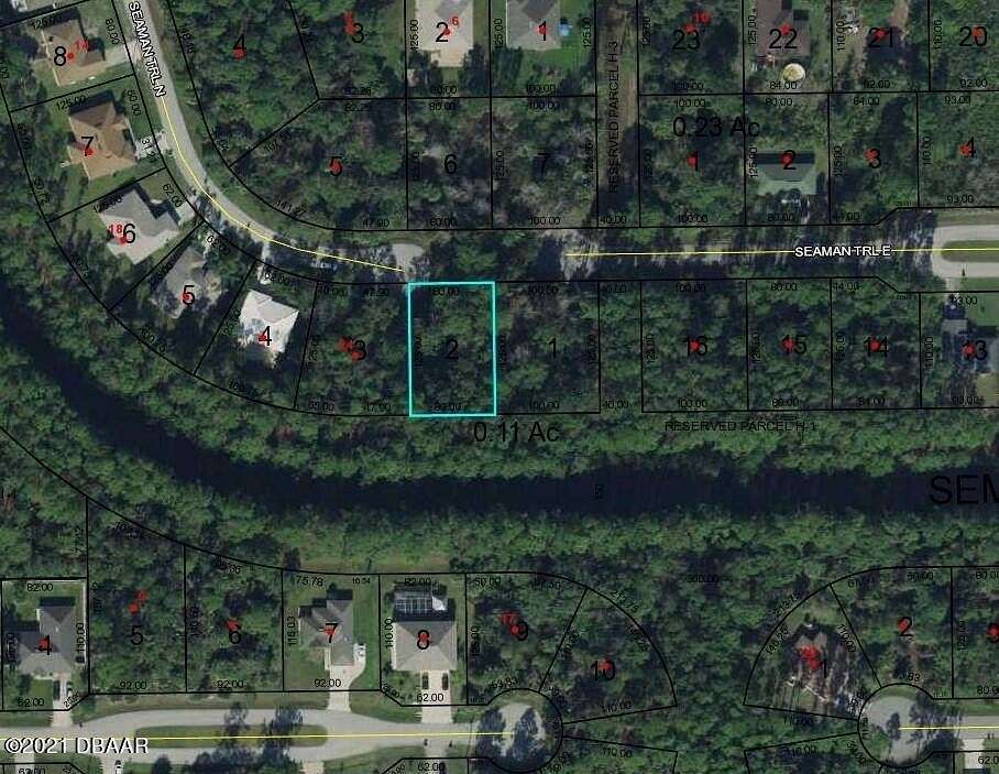 0.23 Acres of Residential Land for Sale in Palm Coast, Florida