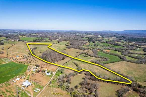 55.9 Acres of Agricultural Land for Sale in Maryville, Tennessee