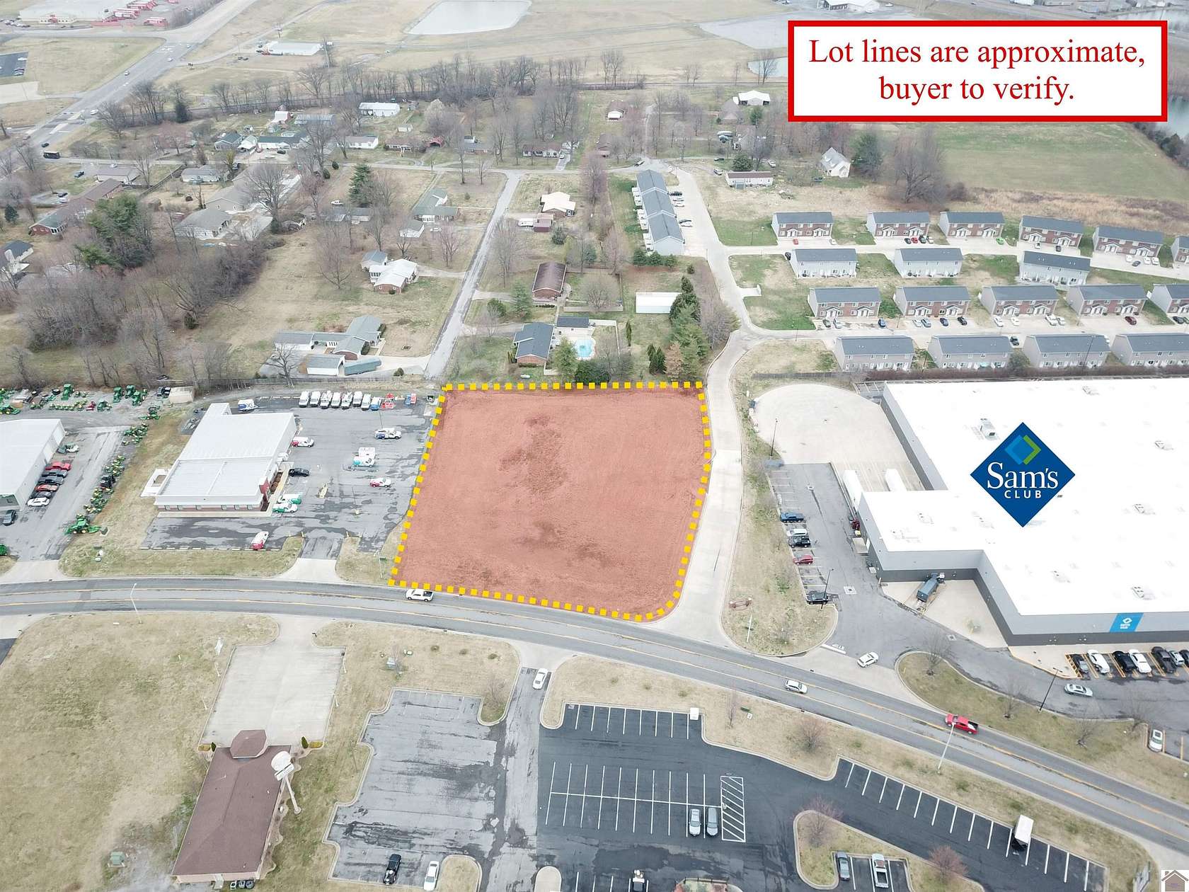 2 Acres of Commercial Land for Sale in Paducah, Kentucky