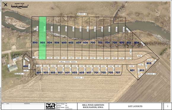 1.4 Acres of Residential Land for Sale in Rock Rapids, Iowa