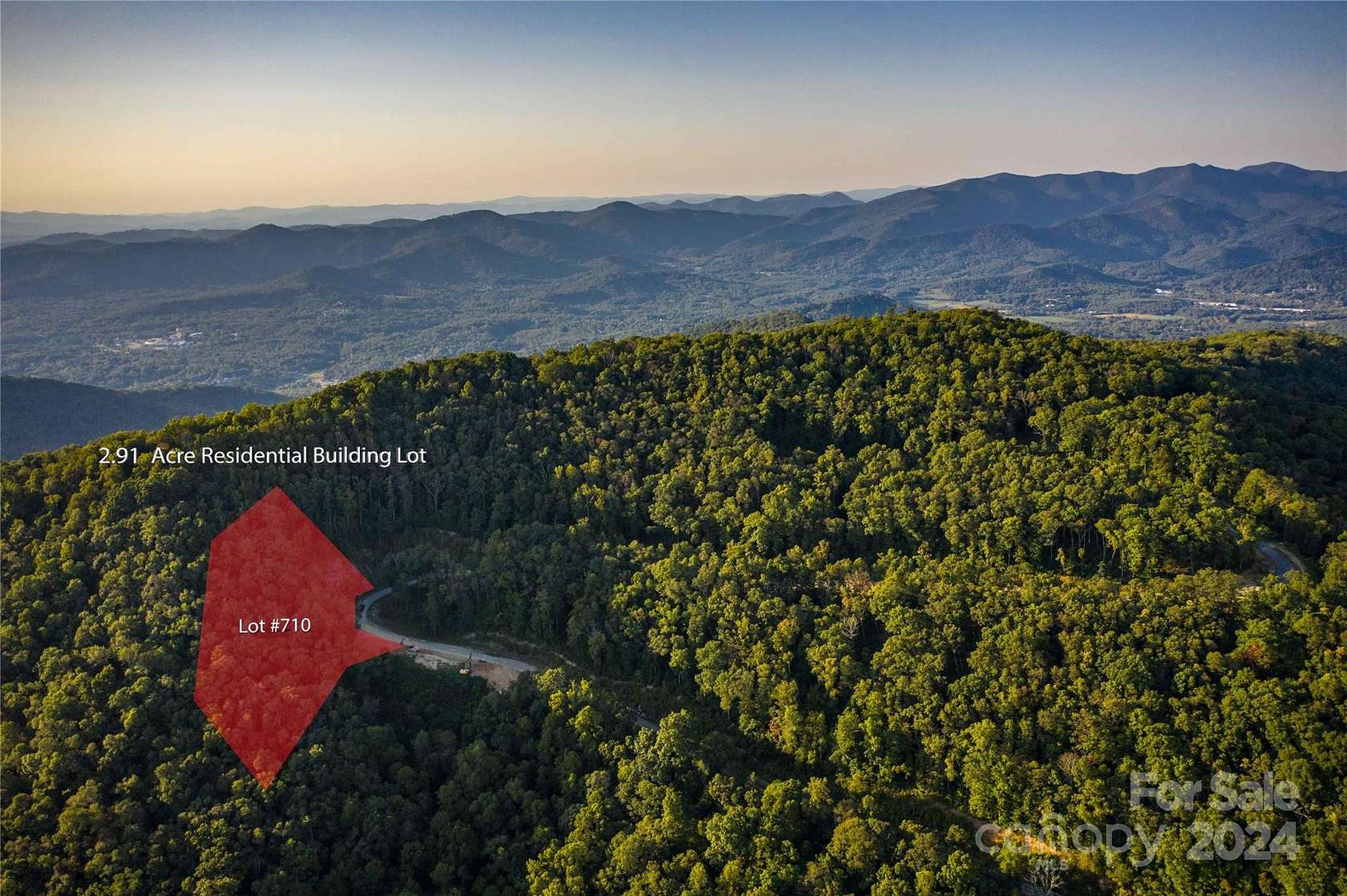 2.9 Acres of Land for Sale in Fairview, North Carolina