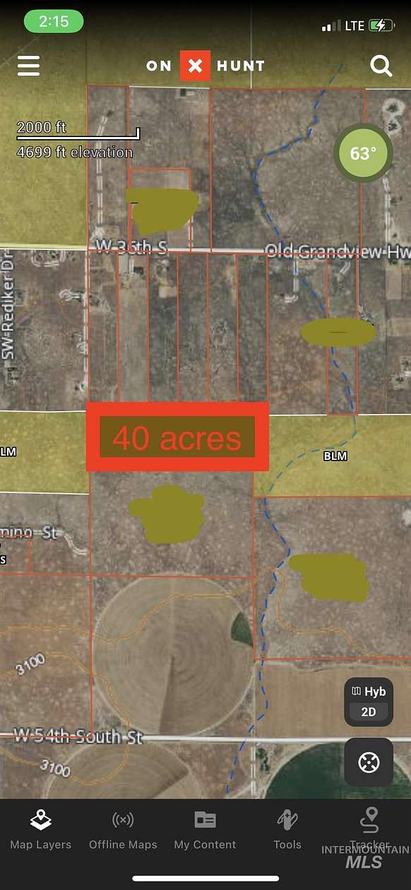 40 Acres of Land for Sale in Mountain Home, Idaho