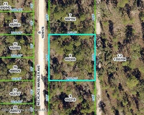 0.51 Acres of Commercial Land for Sale in Weeki Wachee, Florida