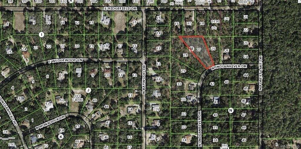 1.5 Acres of Residential Land for Sale in Hernando, Florida