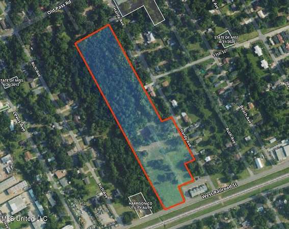 9.5 Acres of Mixed-Use Land for Sale in Gulfport, Mississippi