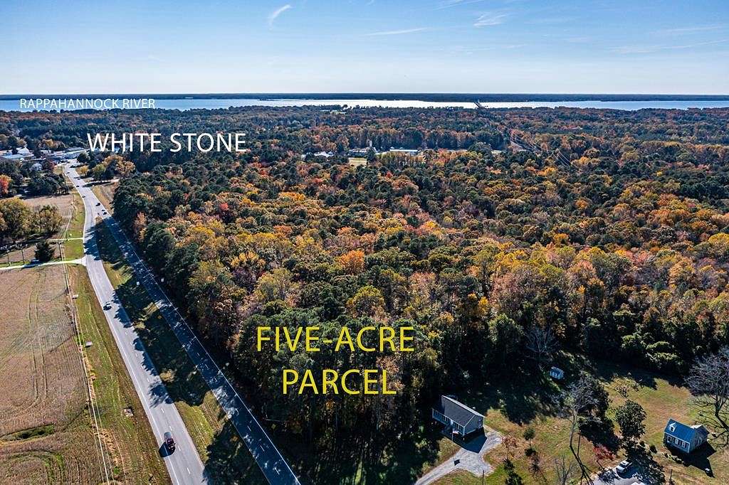 4.9 Acres of Residential Land for Sale in White Stone, Virginia