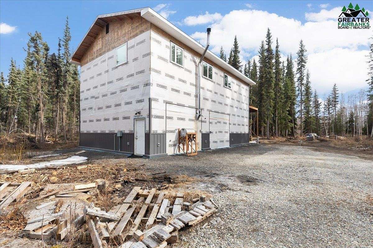 3.9 Acres of Residential Land with Home for Sale in Fairbanks, Alaska