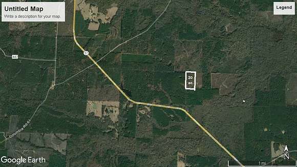 20 Acres of Land for Sale in Magnolia, Arkansas