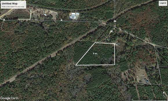 9 Acres of Land for Sale in McNeil, Arkansas