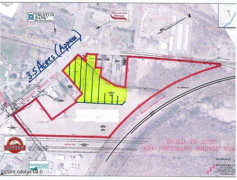 3.5 Acres of Commercial Land for Sale in Glenville, New York
