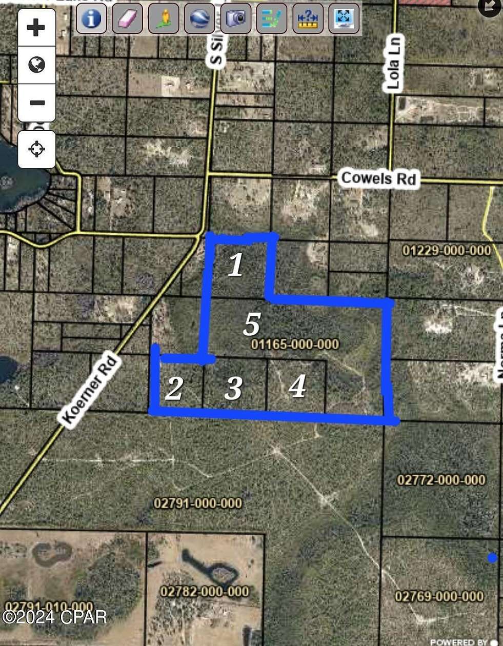 80 Acres of Land for Sale in Fountain, Florida