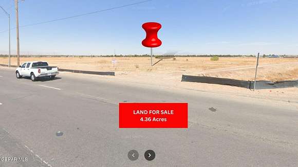 4.4 Acres of Commercial Land for Sale in El Paso, Texas