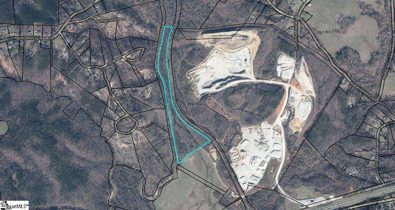 21.9 Acres of Land for Sale in Blacksburg, South Carolina