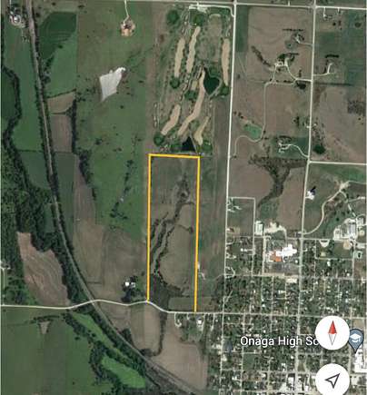 50 Acres of Land for Sale in Onaga, Kansas