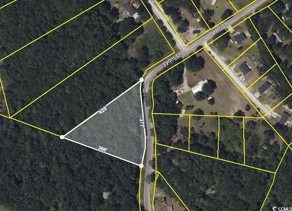 1.5 Acres of Residential Land for Sale in Longs, South Carolina