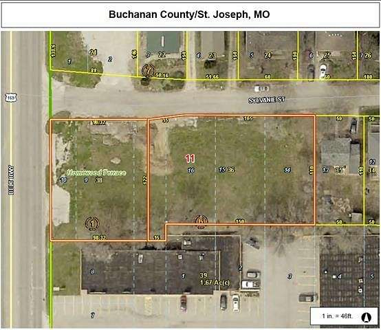 0.7 Acres of Commercial Land for Sale in St. Joseph, Missouri