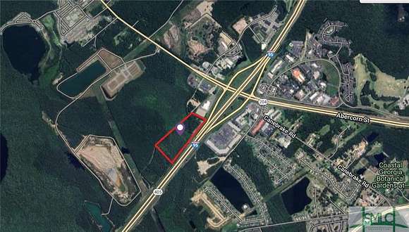 16.2 Acres of Commercial Land for Sale in Savannah, Georgia