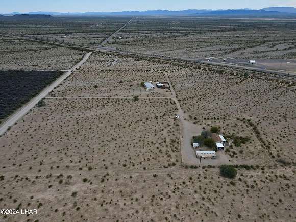 9.6 Acres of Residential Land with Home for Sale in Salome, Arizona