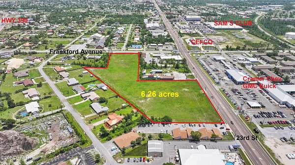 6.24 Acres of Mixed-Use Land for Sale in Panama City, Florida