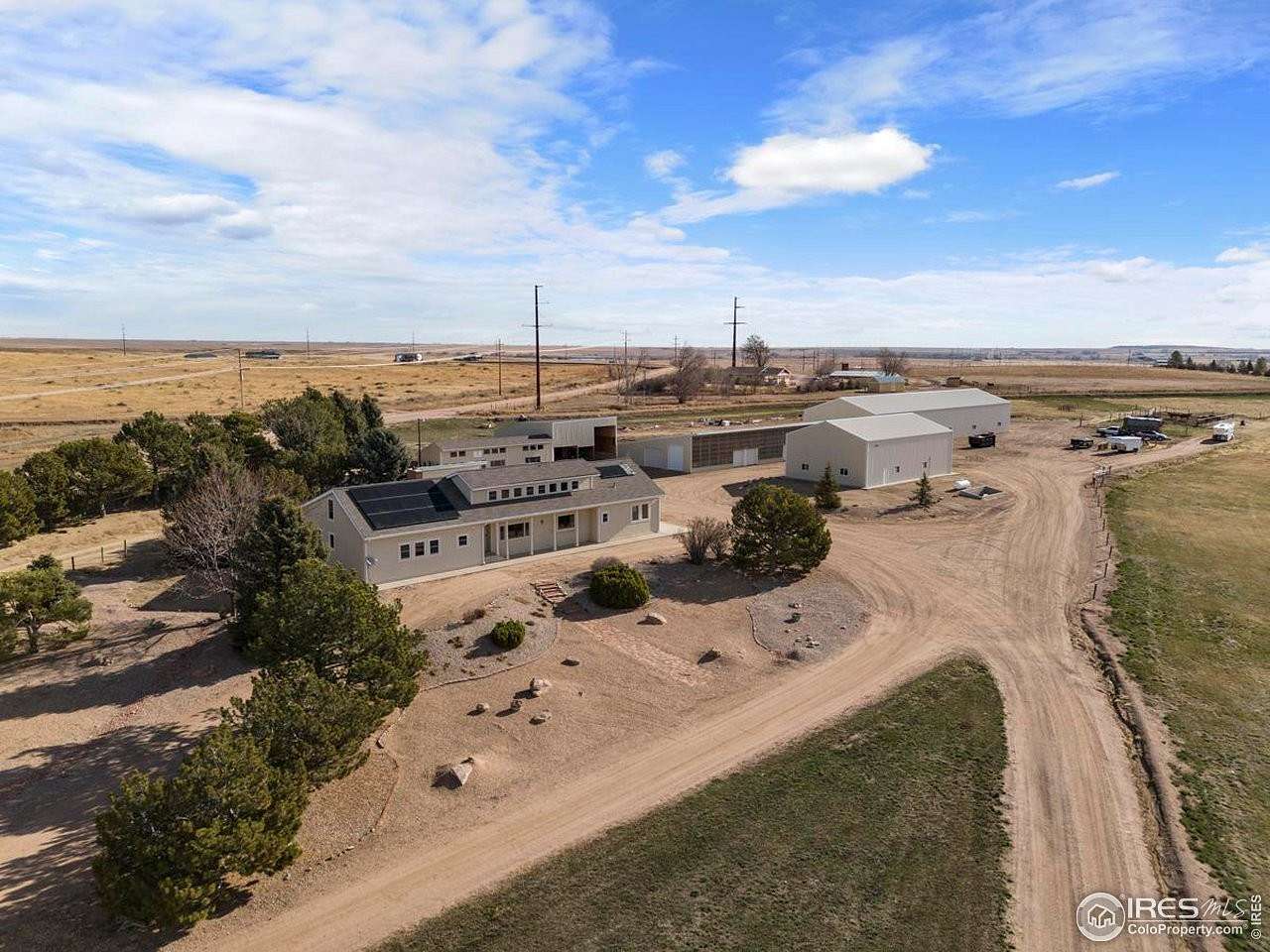 11.54 Acres of Land with Home for Sale in Fort Collins, Colorado