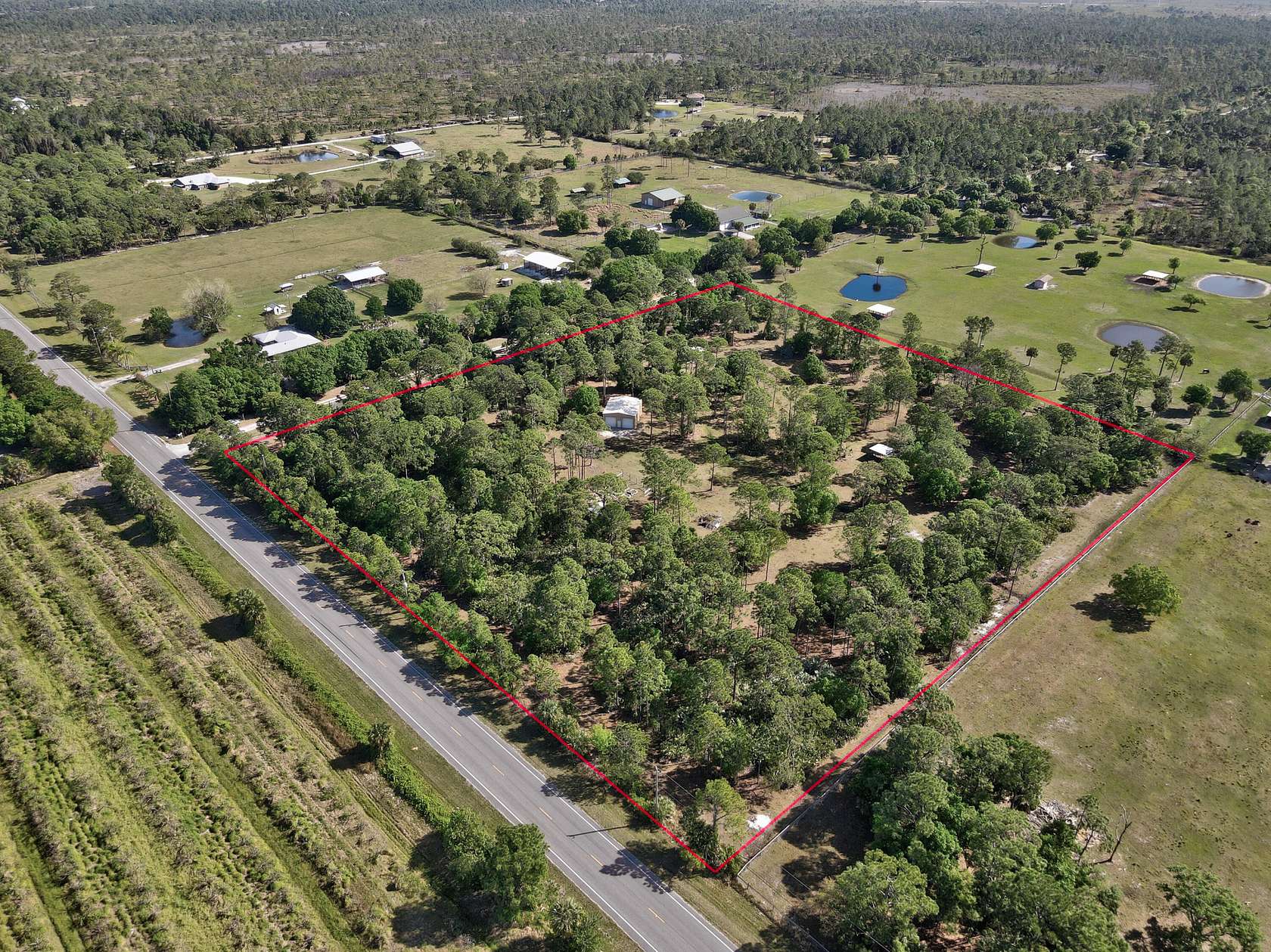 9.2 Acres of Land for Sale in Fellsmere, Florida