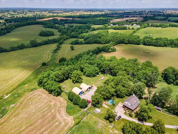 112 Acres of Agricultural Land with Home for Sale in Paris, Kentucky