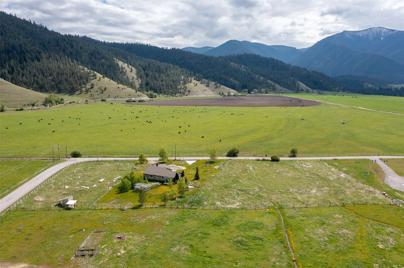 3.4 Acres of Residential Land with Home for Sale in Arlee, Montana