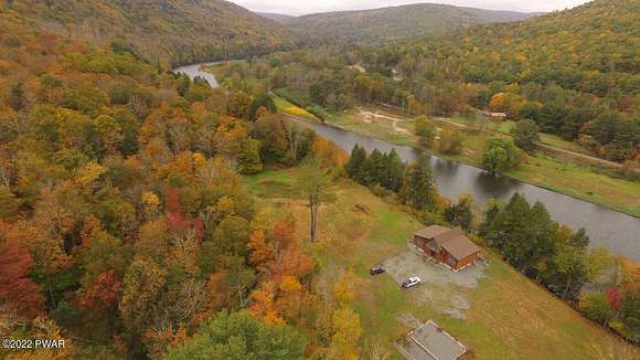 22.7 Acres of Land with Home for Sale in Equinunk, Pennsylvania