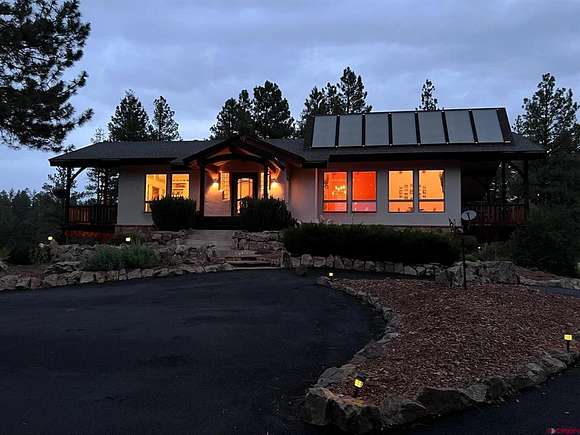 8.6 Acres of Residential Land with Home for Sale in Pagosa Springs, Colorado