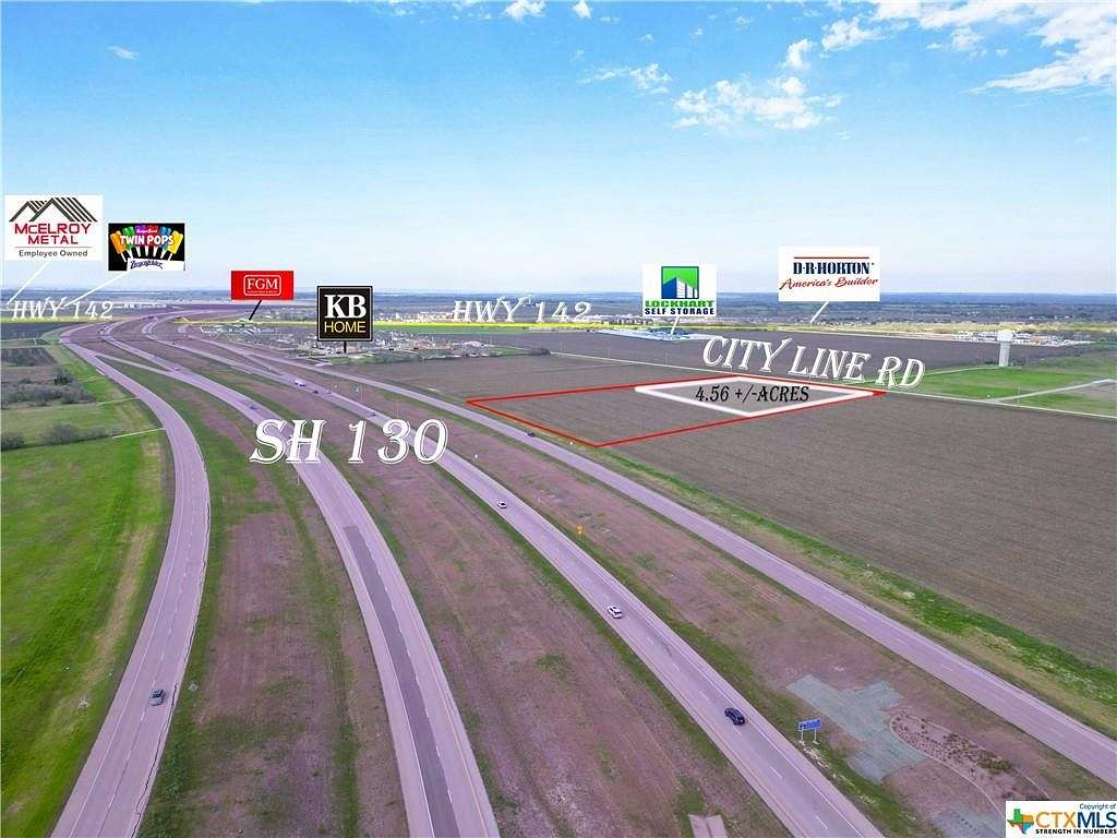 4.6 Acres of Commercial Land for Sale in Lockhart, Texas